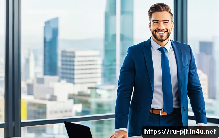 PMP 자격증 준비 팁과 필수 과목 - **Prompt 1: A Vision of PMP Career Success**
"A confident, diverse professional, appearing to be...